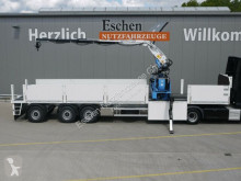Nc Wilken Kranauflieger Rollkran Kennis 16-R/84-4 semi-trailer used dropside flatbed