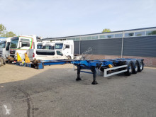Semirimorchio Renders ROC 12.27 3 assen BPW - Trommelremmen - Lift-as - Uitschuifbaar Achter 07/2020APK (O369) portacontainers usato