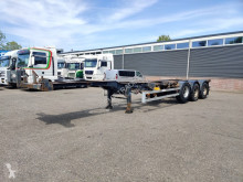 Semi remorque Renders ROC 12.27 - 3 assen BPW - Trommelremmen - Lift-as - Uitschuifbaar Achter 12/2020APK (O370) porte containers occasion