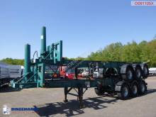 Sættevogn Tinsley Stack - 2 x container trailer (tipping) containervogn brugt