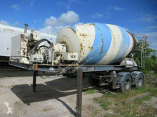 Möslein tartálykocsi félpótkocsi 10 cbm Betonmischer mit eigenem Motor