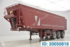 Stas 43 cub in alu semi-trailer used tipper