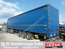 Semitrailer Schmidt 3-Achs-Sattelanhänger mit Plane skjutbara ridåer (flexibla skjutbara sidoväggar) begagnad