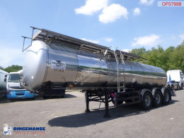 Semirimorchio cisterna trasporto alimenti Feldbinder Food tank inox 23.5 m3 / 1 comp
