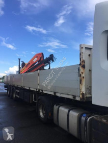 Lecitrailer PLATEAU GRUE PK15500 semi-trailer used flatbed