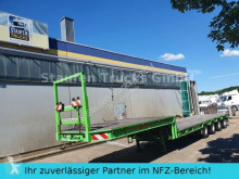 Semitrailer maskinbärare Broshuis 4-Achs SEMI Tieflader extendable 58 to