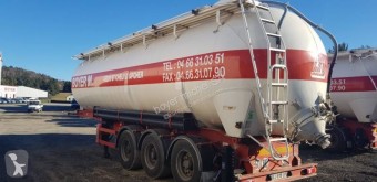 Semi remorque Benalu PowderLiner 50 M3 / QUALIMAT citerne pulvérulent occasion