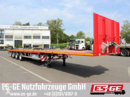 ES-GE flatbed semi-trailer Es-ge 3-Achs-Megatrailer - teleskopierbar