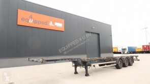 半挂车 集装箱运输车 二手 科罗尼 45FT-HC, discbrakes, extendable at the rear, NL-chassis, APK: 26-02-2021