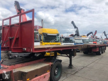 Floor FLUO-18-30H - STEERING - EXTENDABLE 5,45 METER semi-trailer used flatbed