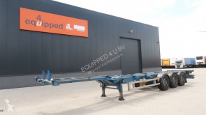 Semi remorque Renders 40FT HC, SAF+Scheiben (INTRADISC), Liftachse, Leergewicht: 5.290kg, NL-Chassis, APK: 08/2021, 4x vorhanden porte containers occasion
