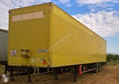 Semirimorchio Fruehauf FOURGON 2 ESSIEUX furgone plywood / polyfond usato