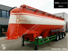 Spitzer SF 2755/4 P / 55.000l/Lenka./Futterm./3 Kammern semi-trailer used powder tanker