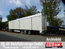 Semitrailer transportbil Fliegl 3-Achs-Schubbodenauflieger 92 m3