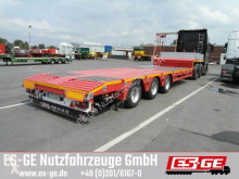 Trailer Es-ge 3-Achs-Satteltieflader - teleskopier tweedehands platte bak