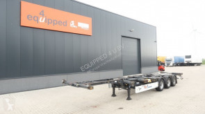 Yarı römork Krone 40FT HC, hinten ausziehbar, BPW, NL-Chassis, APK: 03/2021 konteyner taşıyıcı ikinci el araç