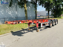 Semitrailer containertransport Dennison Chassis 20 / 30 FT Container system, Disc brakes, Bitum tank, Isolated, 30100 Liter, 150c, 4 Bar, 30 FT Container