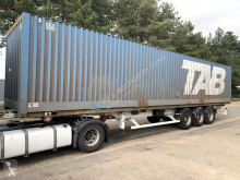 Semitrailer containertransport Asca CONTAINERCHASSIS + 40' CONTAINER / PORTE CONTAINER + CONTAINER 40' inclus