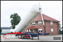 Semi remorque Feldbinder KIP 63.3, 24v Pumpe - Hydraulik, Liftachse, citerne occasion