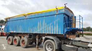 Langendorf tipper semi-trailer Kippauflieger SKA 24/28 Thermo Stahl/Alu