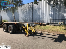 Semirremolque IWT Container 20 Foot container chassis, Steel suspension portacontenedores usado