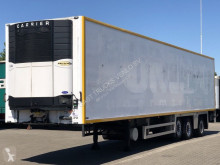 Semirremolque Burg CARRIER VECTOR 1800 MT / 3T LAADKLEP / STUUR-AS / APK 08-2021! frigorífico mono temperatura usado
