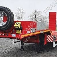 Hoet Trailer semi-trailer used heavy equipment transport