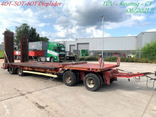 Remorque Nooteboom 50 Tons DIEPLADER - 4 ASSER - HYDR. RAMPEN - LUCHTVERING - VERBREDERS (3m) - BELGISCHE PAPIEREN / 4 ESS - RAMPES - SUSP. AIR - P porte engins occasion