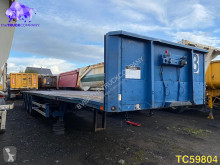 Félpótkocsi Van Hool Flatbed balesetes plató