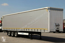 Félpótkocsi Krone CURTAINSIDER /STANDARD/ XL CERTIFICATE/ használt ponyvával felszerelt plató