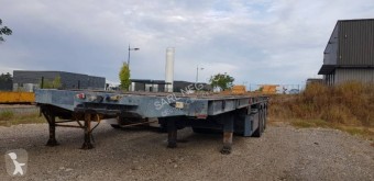 Louault PLATEAU LOURD 60T semi-trailer used flatbed