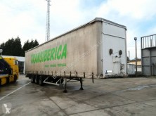 弗吕霍夫半挂车 full steel frame tri axle 34 ton with lifting roof 侧边滑动门(厢式货车) 二手