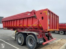 Fruehauf 2 essieux Acier - PTRA 37t semi-trailer used construction dump