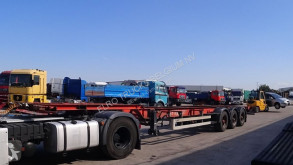Semi remorque LAG BPW-AXLES / 40FT CONTAINER / BELGIAN porte containers occasion