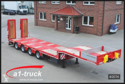 Semi remorque Schwarzmüller 4achs Rampen, verzinkt F-Serie, porte engins occasion