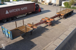 Broshuis flatbed semi-trailer Dubbele uitschuiver 23.85m / Dubbele schuiftafel