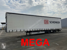 Semi remorque savoyarde Krone Mega 3 m Innenhöhe SZS300 Twin2 Achs Planenaufl
