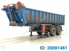Semi remorque benne occasion GT Trailers 22 cub in steel