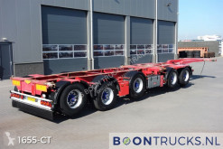 Semirremolque portacontenedores Broshuis 2 CONNECT-5AKCC | 4 x LIFTACHSE * 3 x LENKACHSE