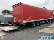 Návěs Samro ST39MH gesloten opbouw, hardhout vloer, ov klep dodávka použitý