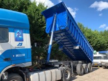 Semirimorchio Wabco 3 Axle Steel Tipper trailer full steel suspension halfpipe tipper usato