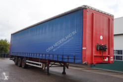 Félpótkocsi Pacton Schuifzeil / Schuifdak Code XL / DHollandia laadklep 2500KG használt függönyponyvaroló