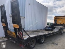 Pomiers 2 essieux , susp mécanique semi-trailer used heavy equipment transport