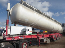 Benalu tanker semi-trailer Freuhauf 58m3, Cement , Pump. Battery pack / accu pack