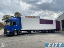 Ensemble routier ISO oplegger met 2T klep ICM Renault 2014 T380 mega trekker frigo mono température occasion