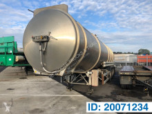Magyar tartálykocsi félpótkocsi Stainless steel tank trailer