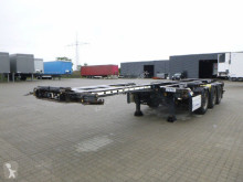 Semirimorchio portacontainers Krone Tieflader