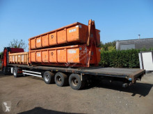 Semirimorchio Van Hool platte oplegger 3-asser MEGA merk: cassone usato