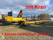 Doll heavy equipment transport semi-trailer Doll 6 Achs Satteltieflader, 5 x gelenkt mit Kr