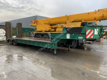 Sættevogn 2-AS DIEPLADER BLADVERING - BELGISCHE PAPIEREN / LOWLOADER - STEEL SPRING - LAMES maskinbæreren brugt